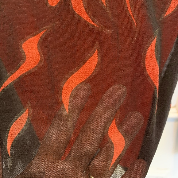 Plein Sud Jeans mesh long sleeve lion top. Size XS - Picture 3 of 5